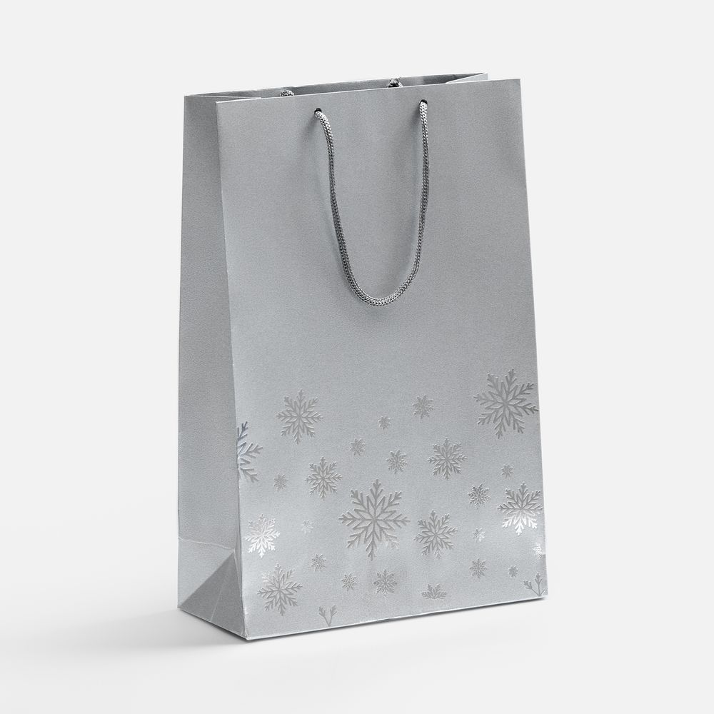 Пакет Wintry, серебристый с логотипом