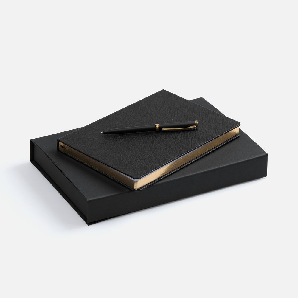 Набор Saffian, черный с логотипом