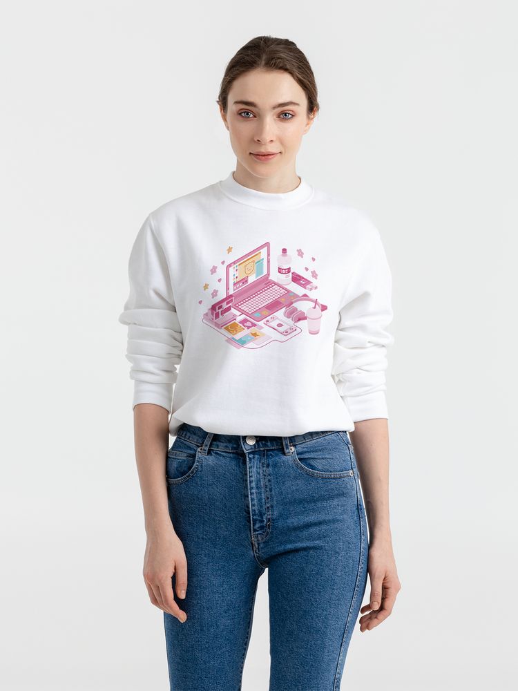 Толстовка «Осака. Юке», белая с логотипом