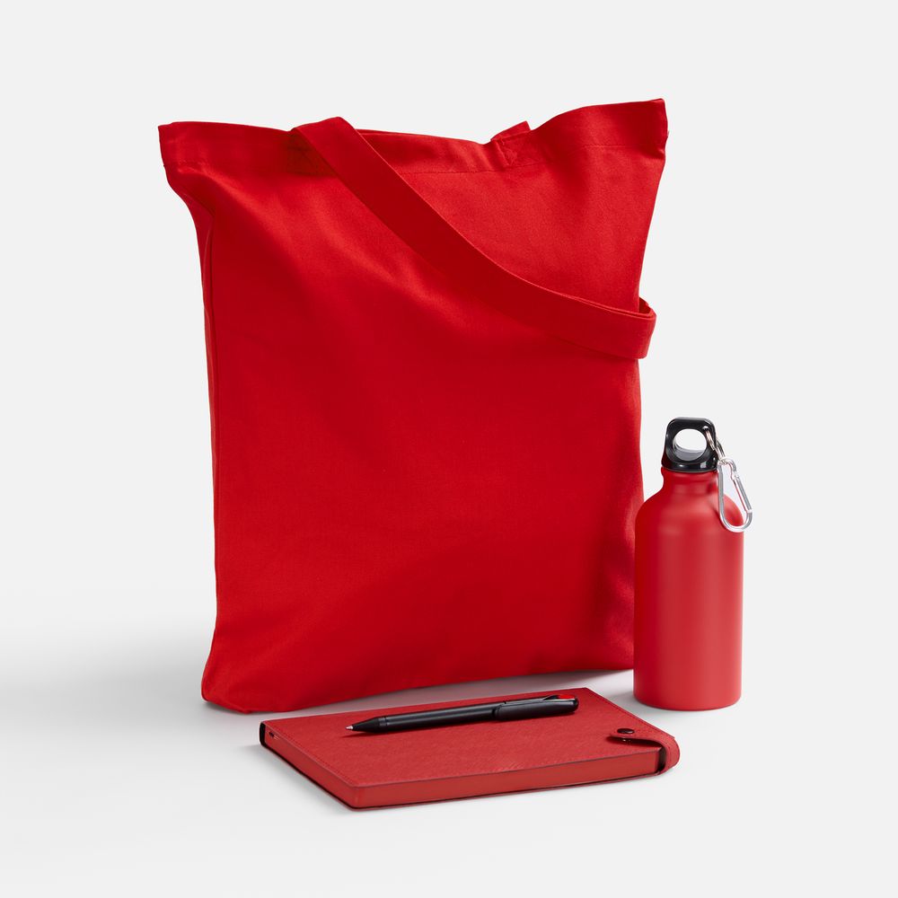 Набор Espresso Walk, красный с логотипом