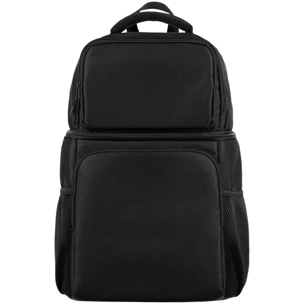 Терморюкзак FoldTrek, черный с логотипом