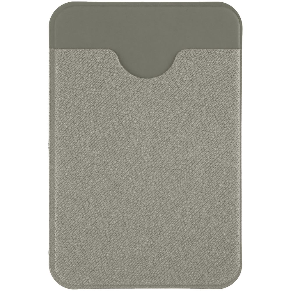 Чехол для карты на телефон Devon, серый с логотипом