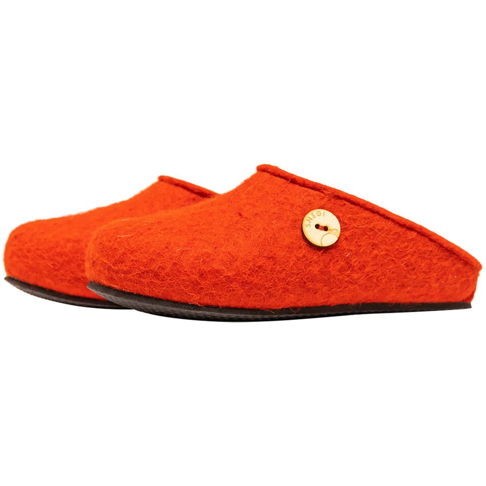 Домашние валенки Step, красные с логотипом