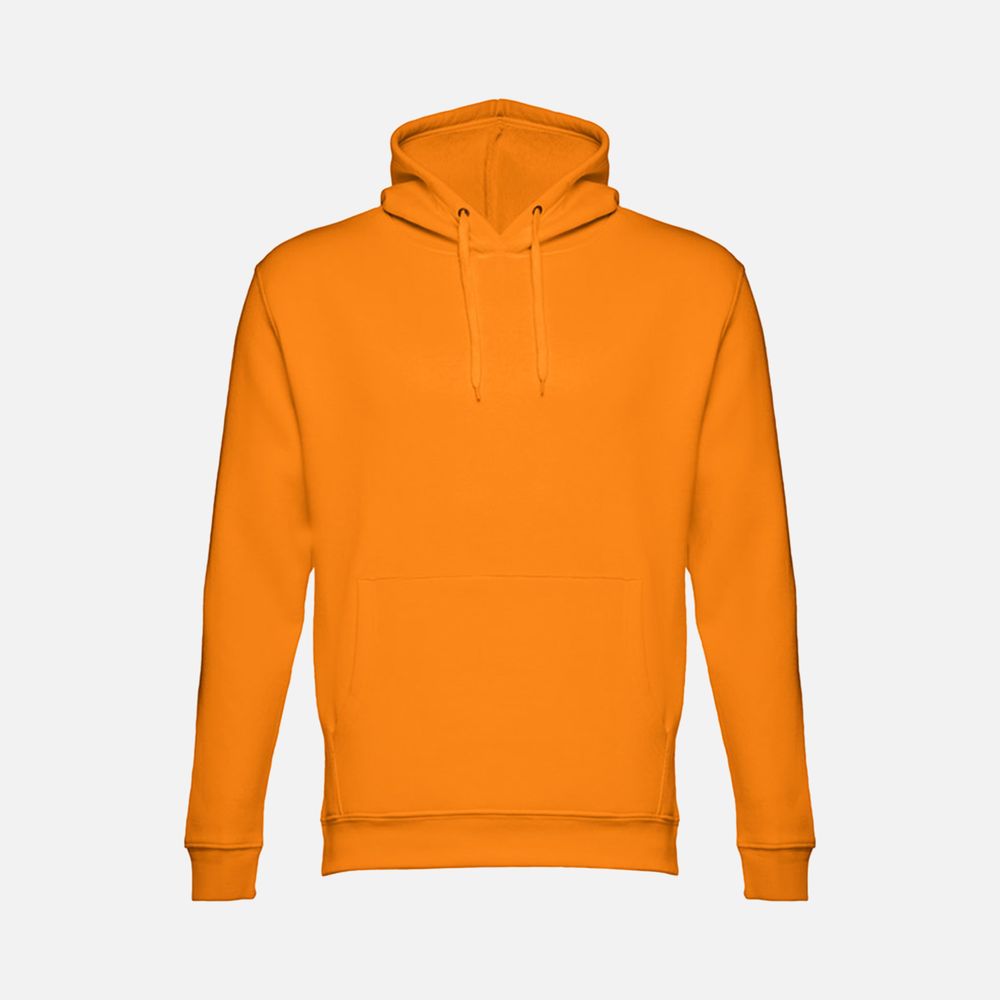 Худи унисекс Phoenix, оранжевое с логотипом