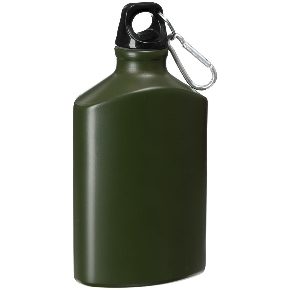 Походная фляжка Tula, хаки с логотипом