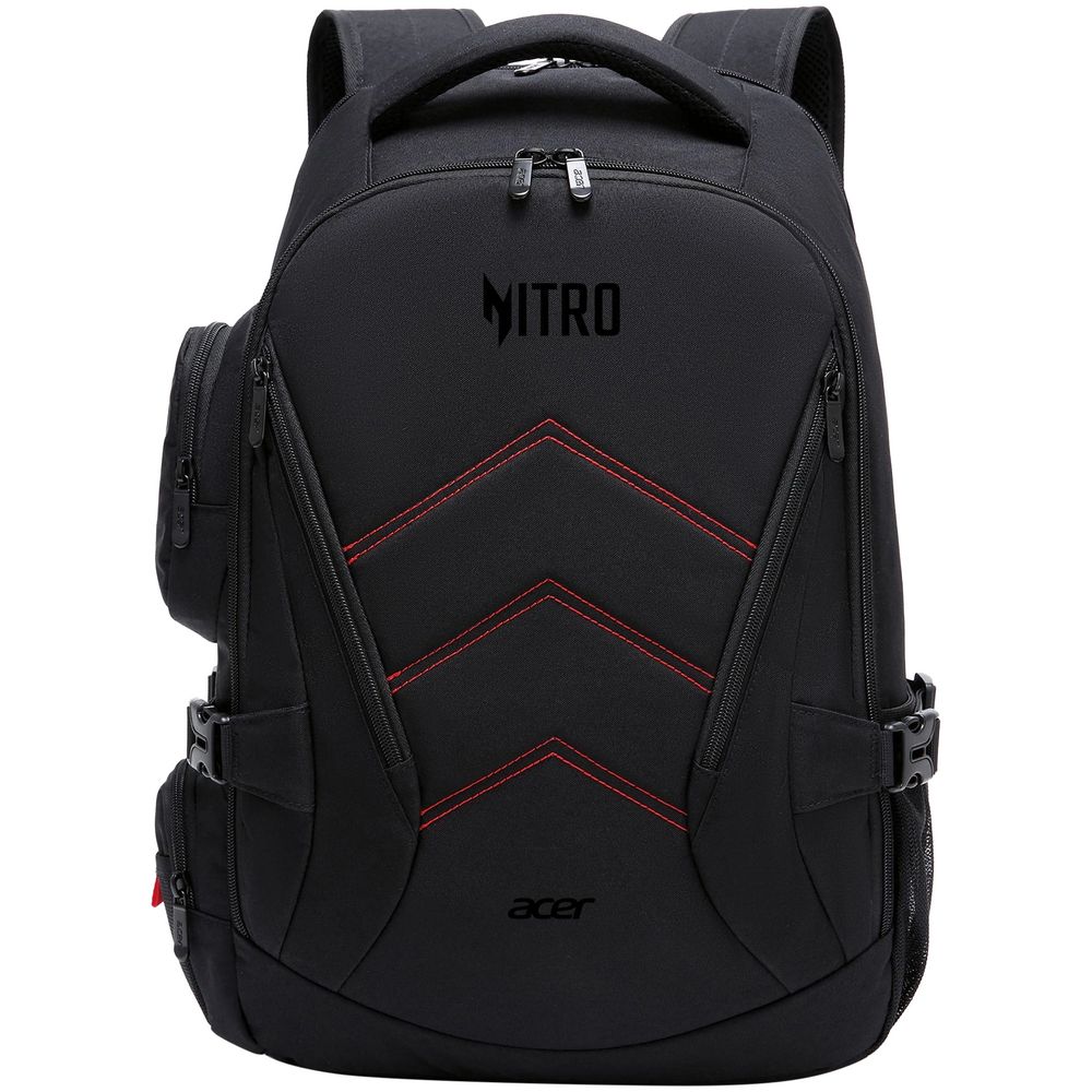 Рюкзак для ноутбука Nitro Obg313, черный с логотипом