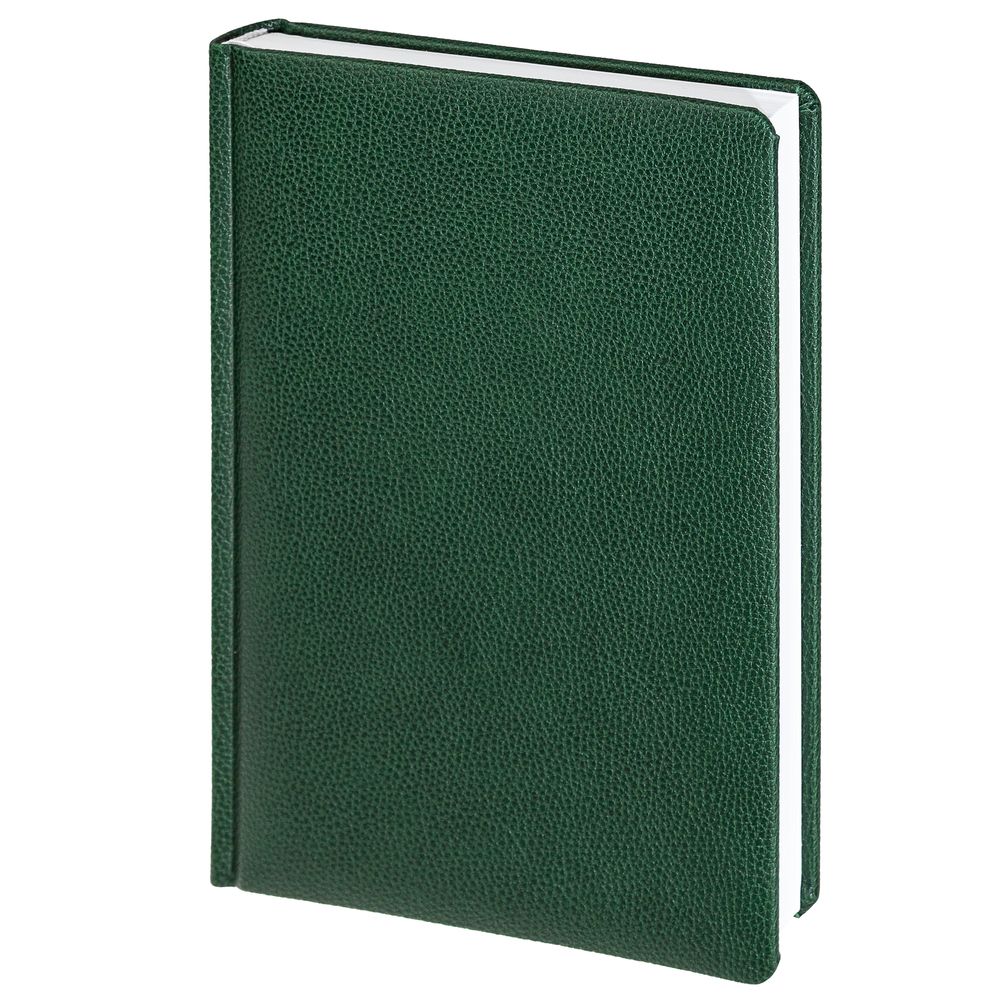 Ежедневник Sagrin, недатированный, зеленый с логотипом