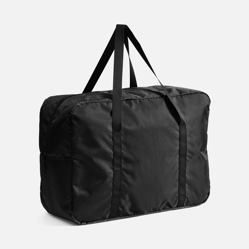 Спортивная сумка Ligero, черная с логотипом