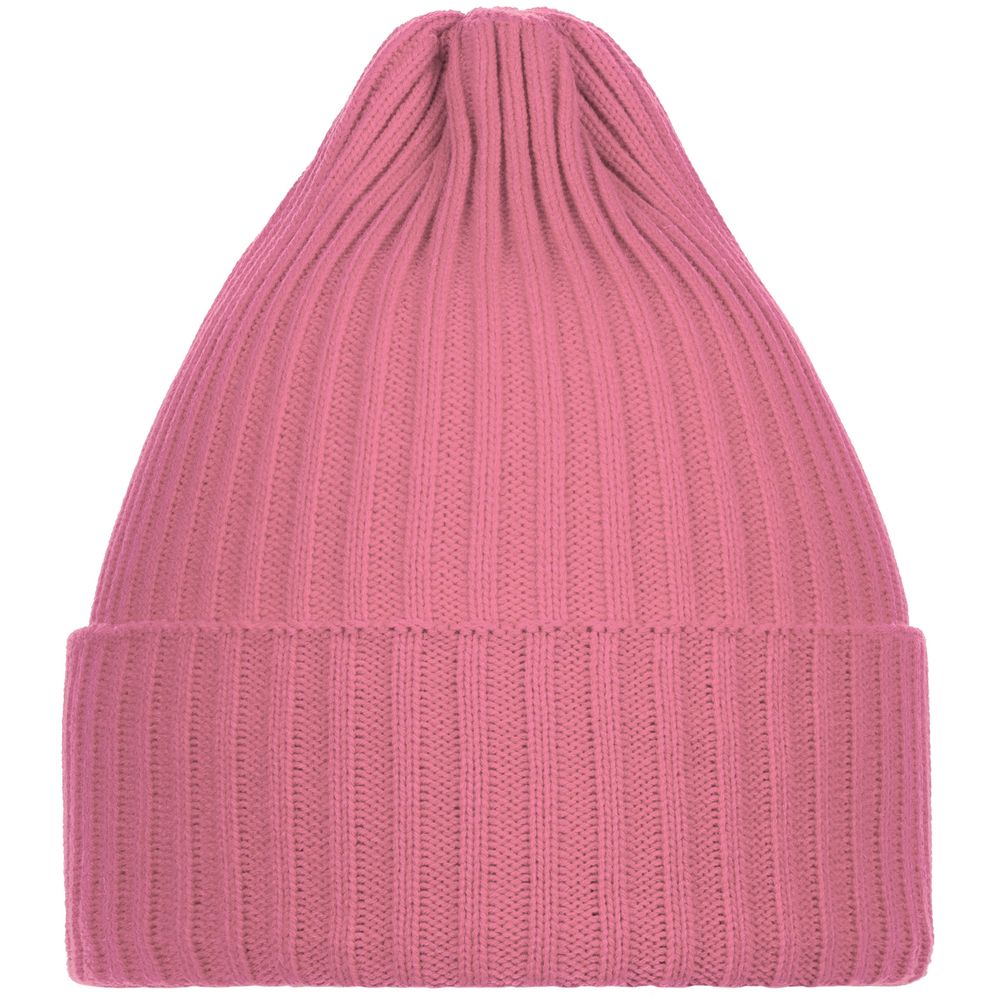 Шапка Yong, розовая с логотипом