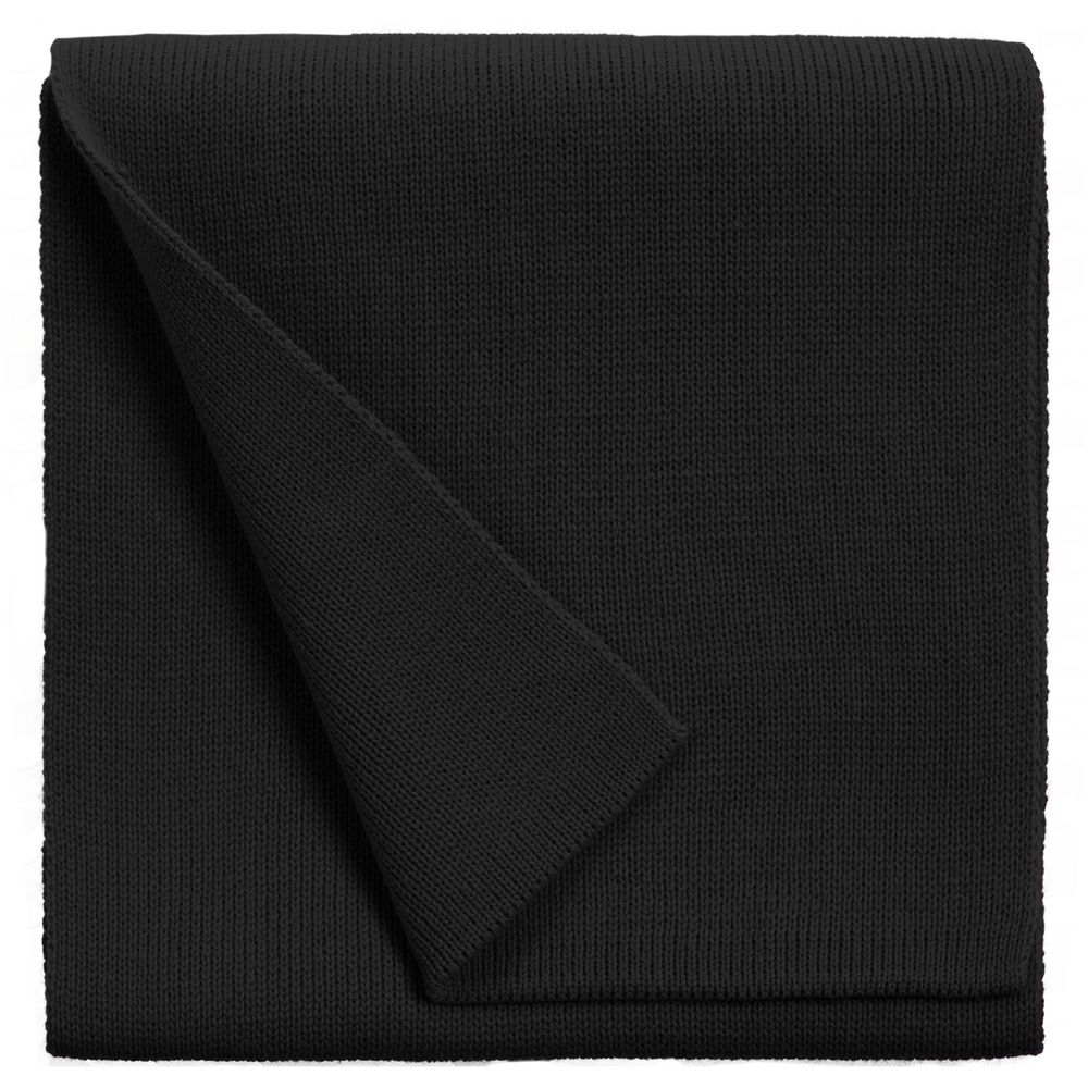 Шарф Real Talk, черный с логотипом