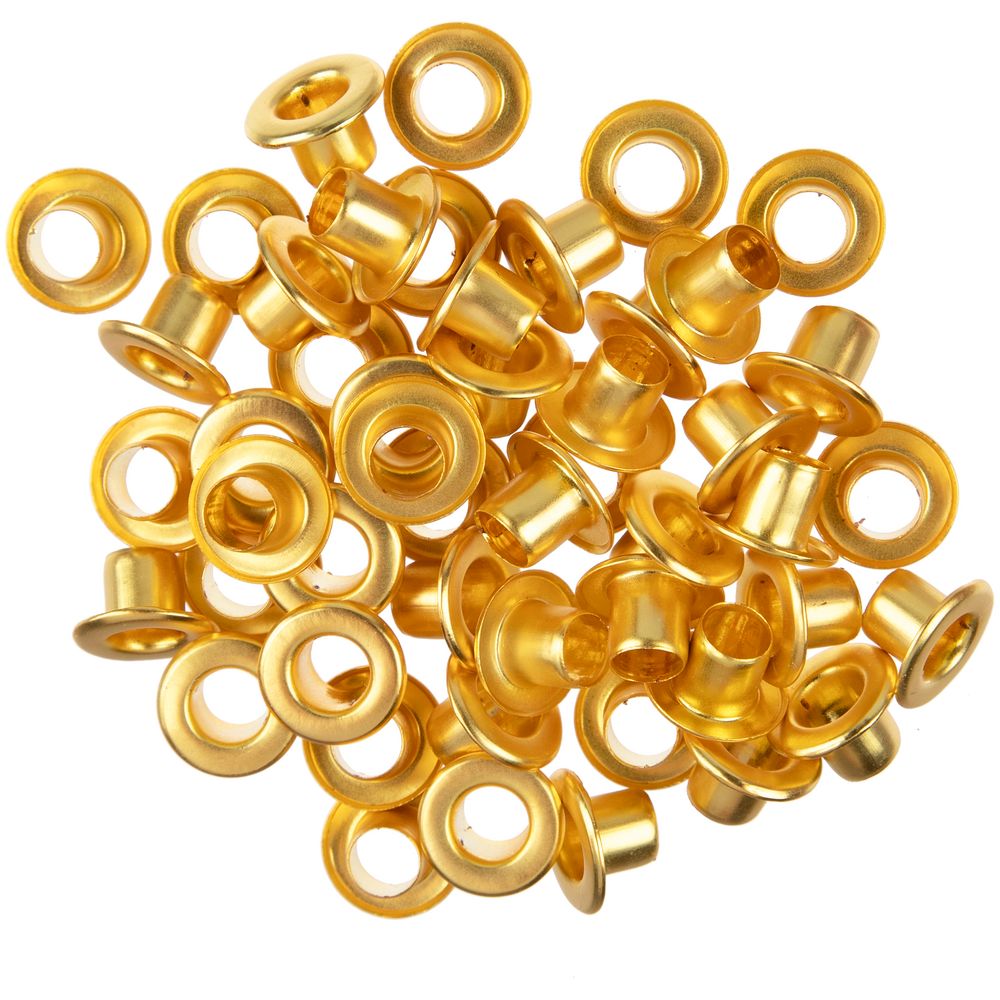 Люверс Ose, M, золотистый с логотипом