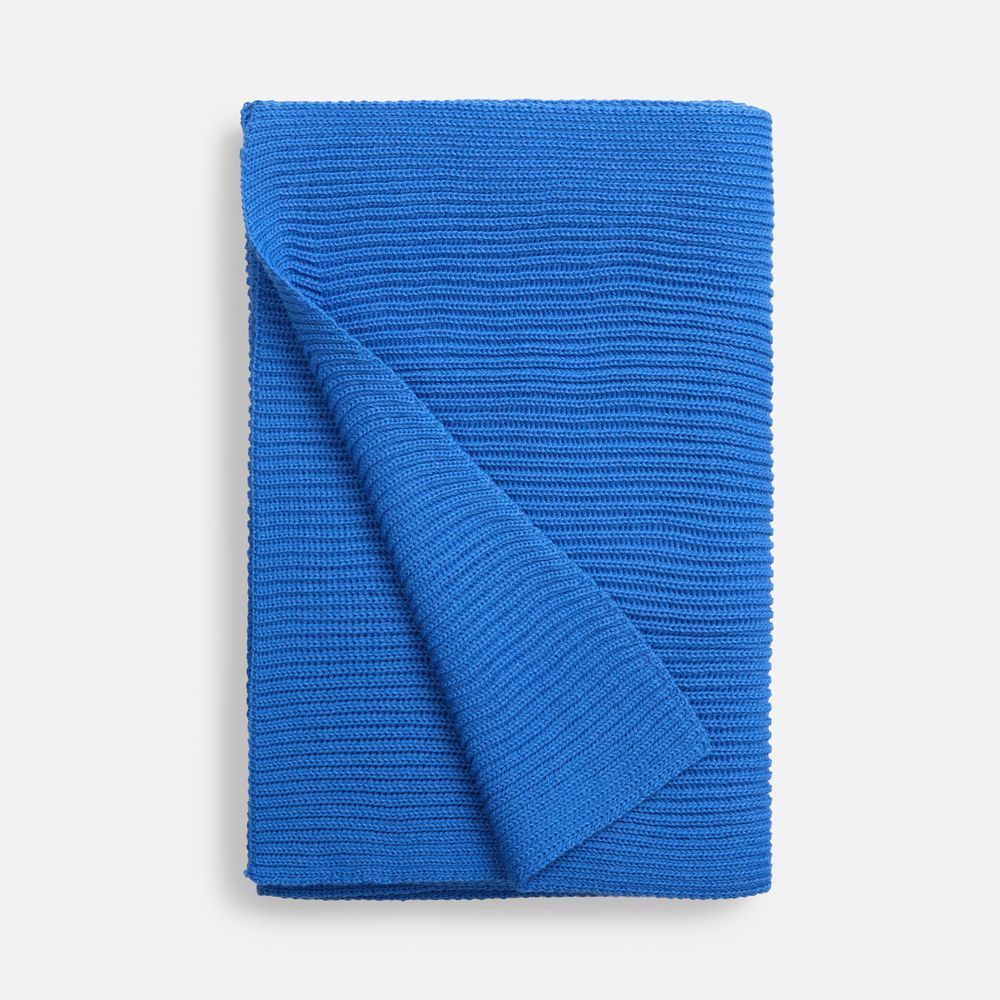 Шарфы с печатью логотипа. Шарф Nobilis Mono по цене 2 221 ₽ руб. (артикул 19908.48) Шарф Nobilis Mono, синий (аква)