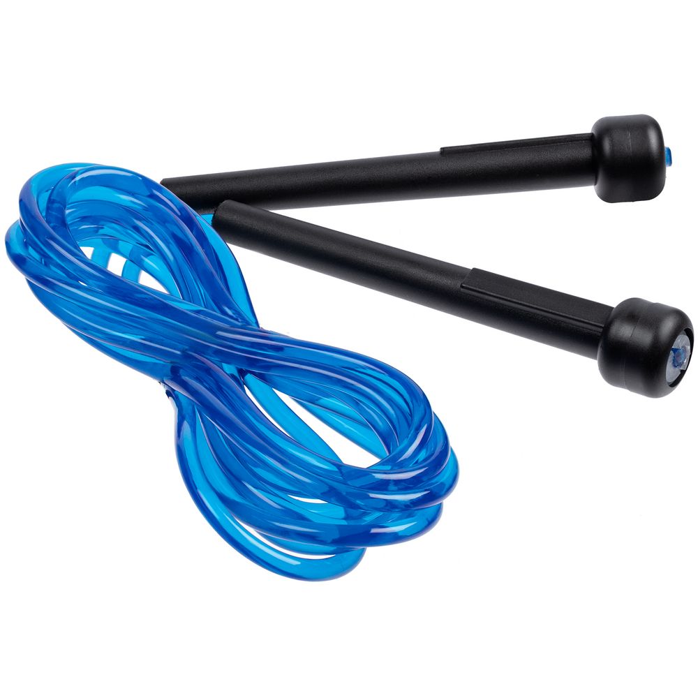 Скакалка Hopper, синяя с логотипом