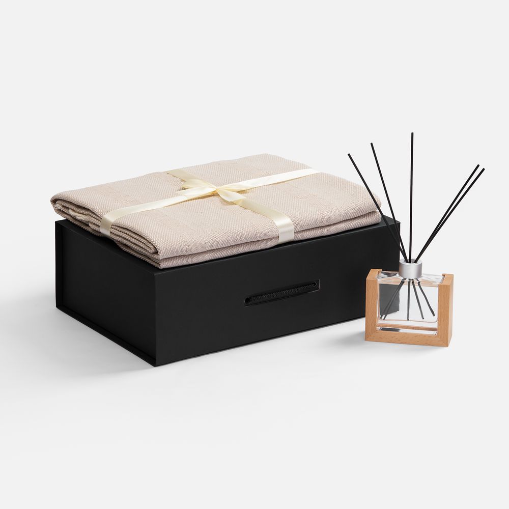 Набор Amber Season, бежевый с логотипом