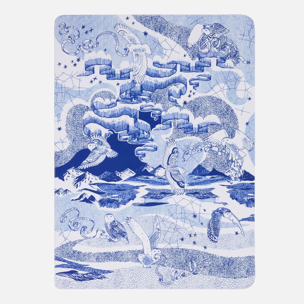 Флисовый плед «Чудеса прилетели» с логотипом