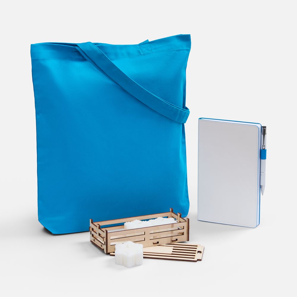 Набор Colorifica, голубой с логотипом