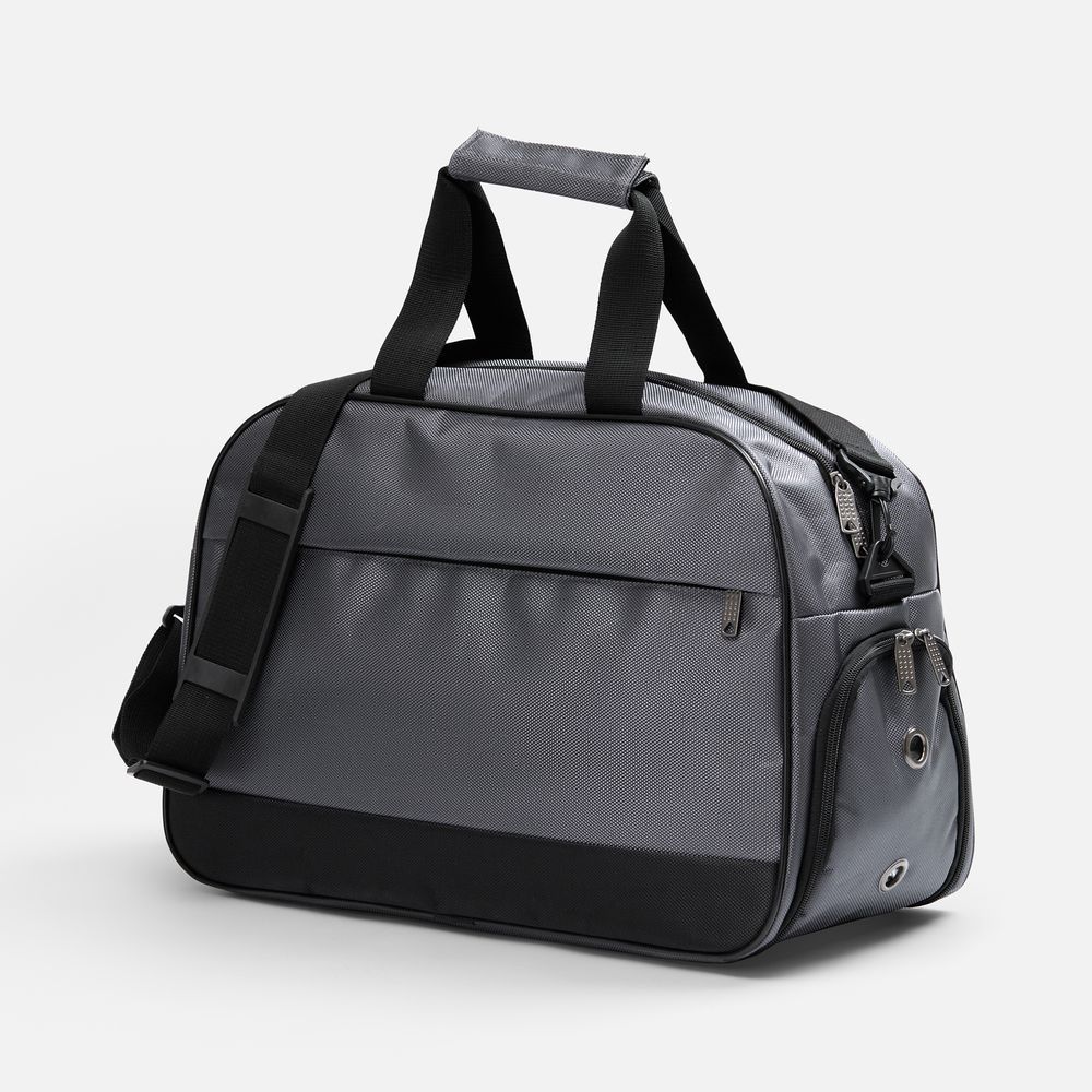 Спортивная сумка Atlantes, серая с черным