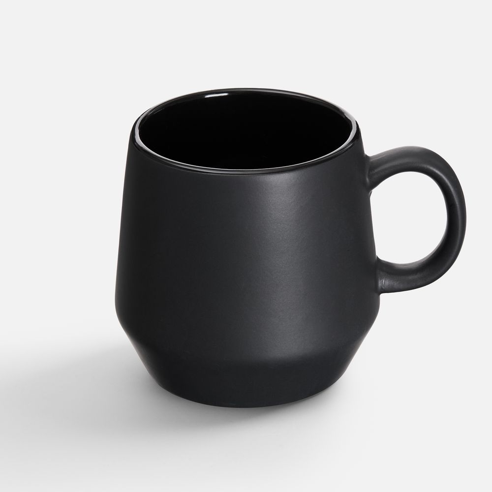 Кружка Tubbi, черная с логотипом