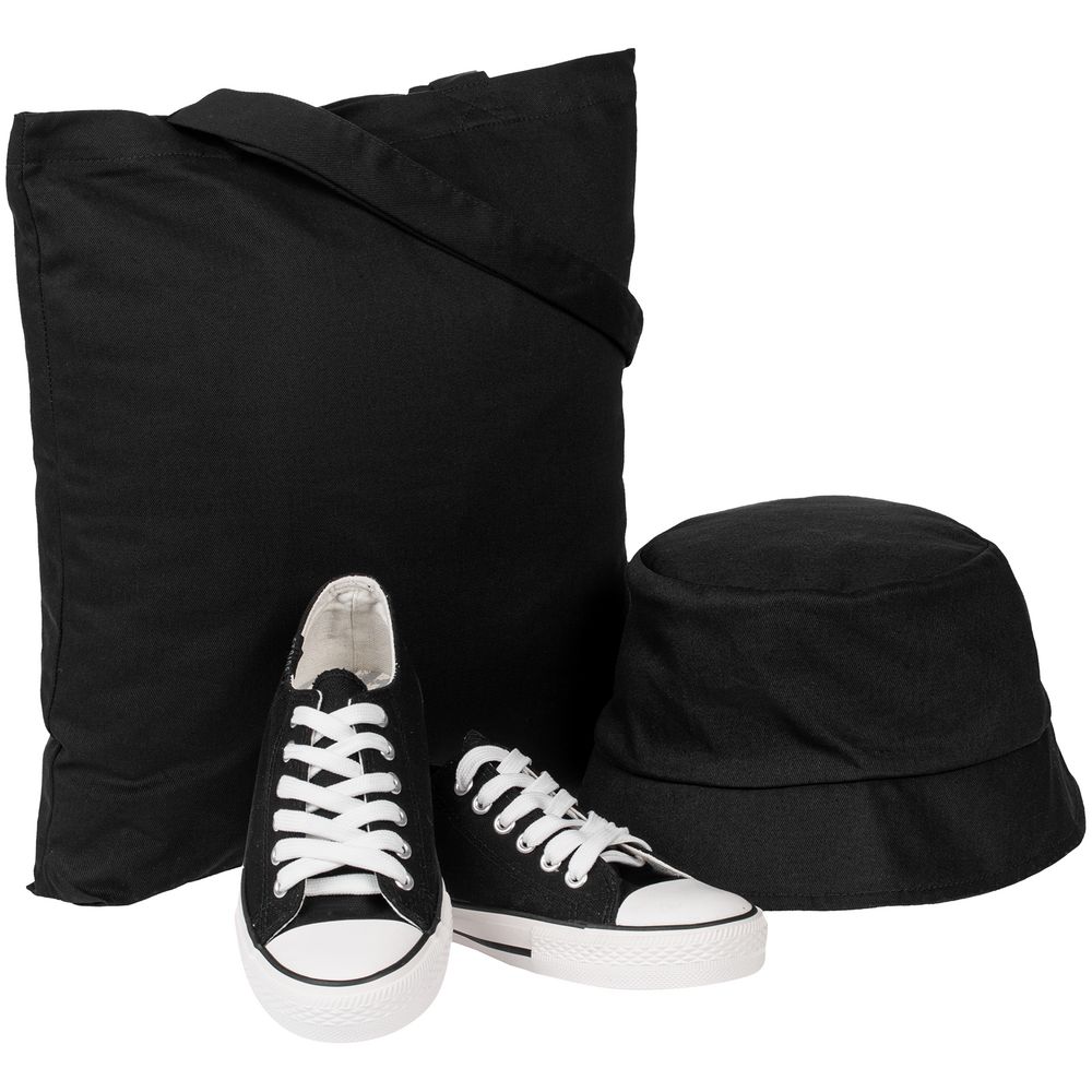 Набор Summertime, черный с логотипом