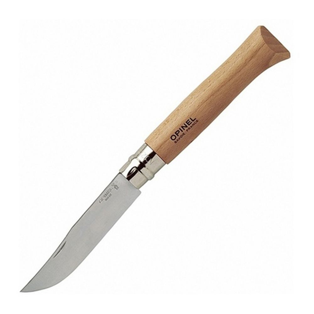 Нож Opinel No 12, бук с логотипом