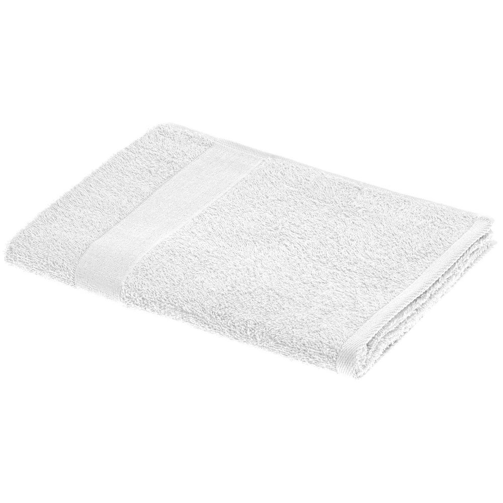Полотенце Soft Me Light, среднее, белое с логотипом
