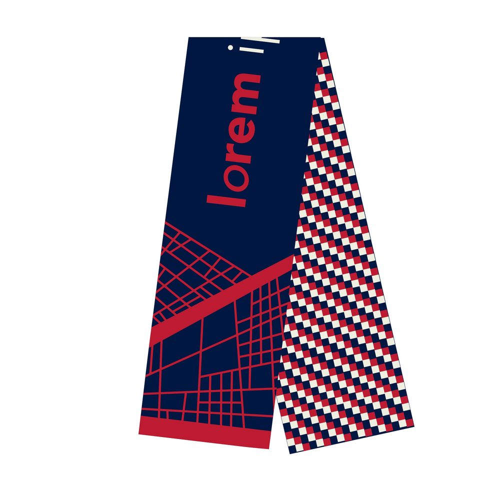 Шарф Joyful Grand Max на заказ, XL, акрил с логотипом