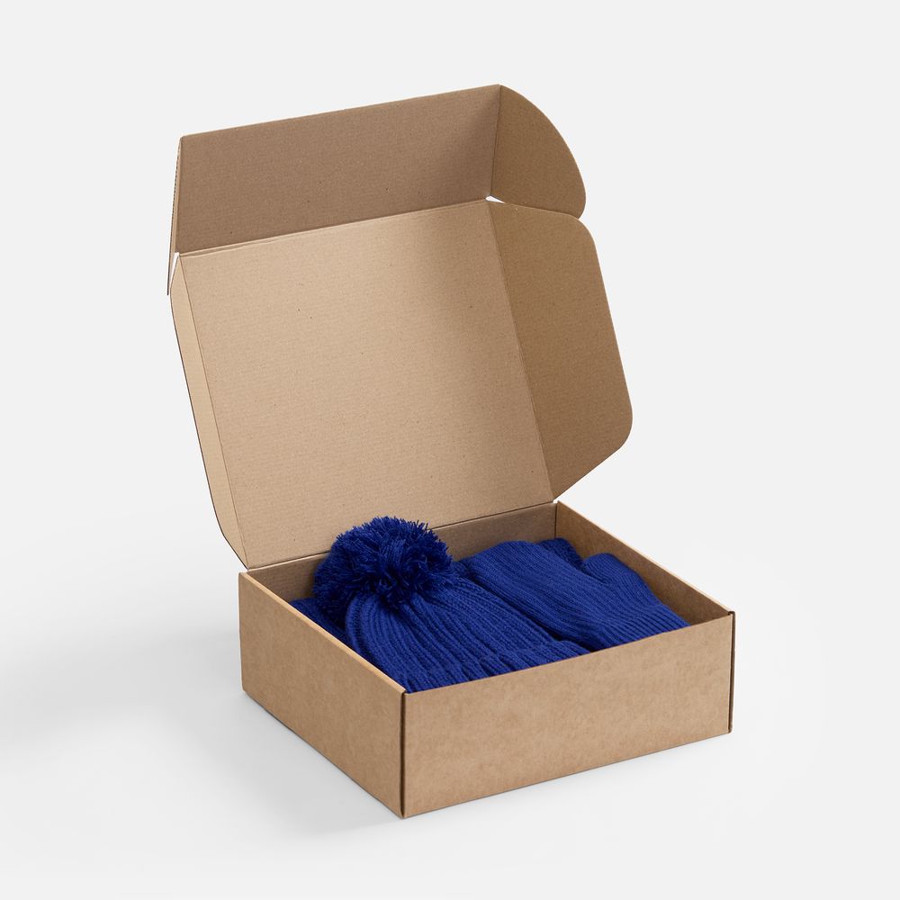 Набор HappyGo, синий с логотипом