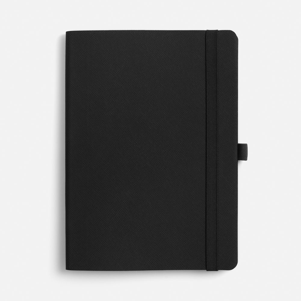 Ежедневники с логотипом с печатью логотипа. Ежедневник Peel Flex, недатированный по цене 939 ₽ руб. (артикул 26687.30) Ежедневник Peel Flex, недатированный, черный