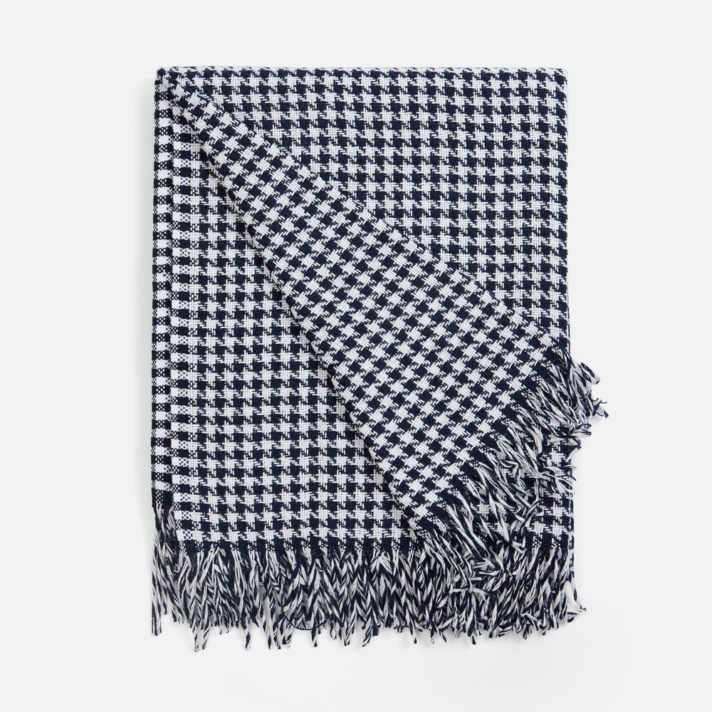 Плед Cambon, иссиня-черный с логотипом