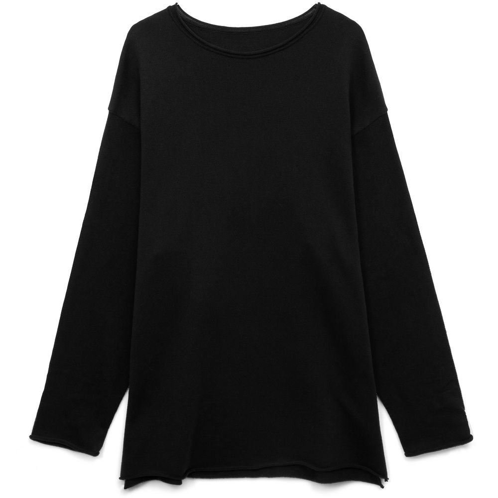 Лонгслив унисекс Siluetti Fuori, черный, размер L/XL