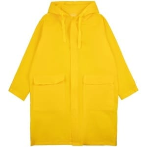 Дождевик детский RainDrop Kids, желтый с логотипом