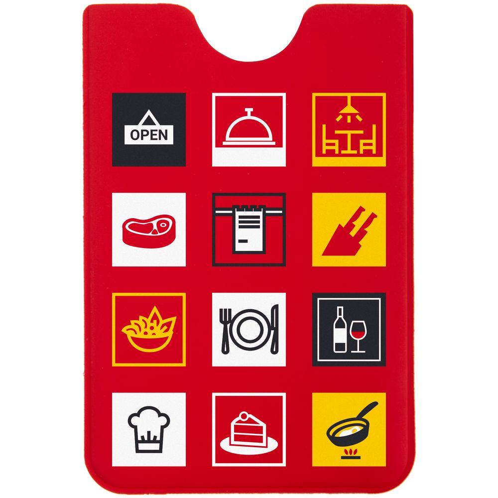 Чехол для карточки Industry, кафе и рестораны с логотипом