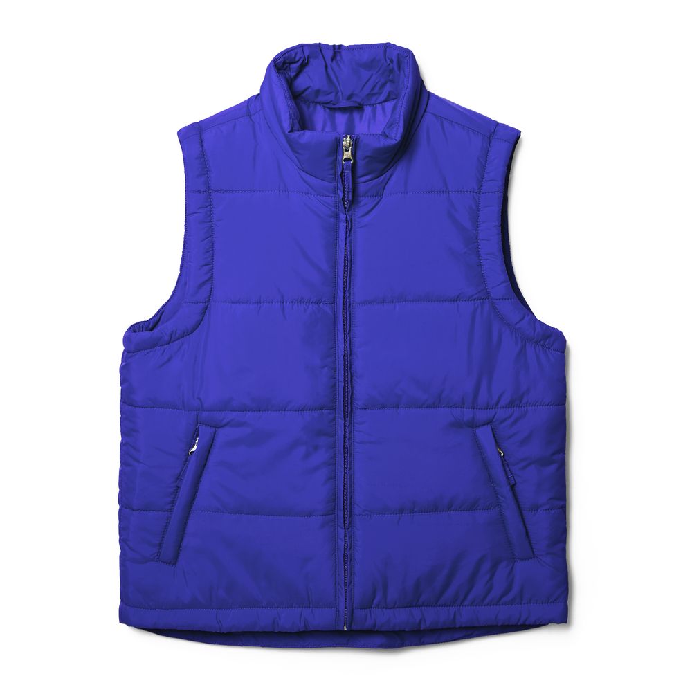 Жилет детский Kama Kids, ярко-синий с логотипом