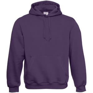 Толстовка Hooded, фиолетовая с логотипом