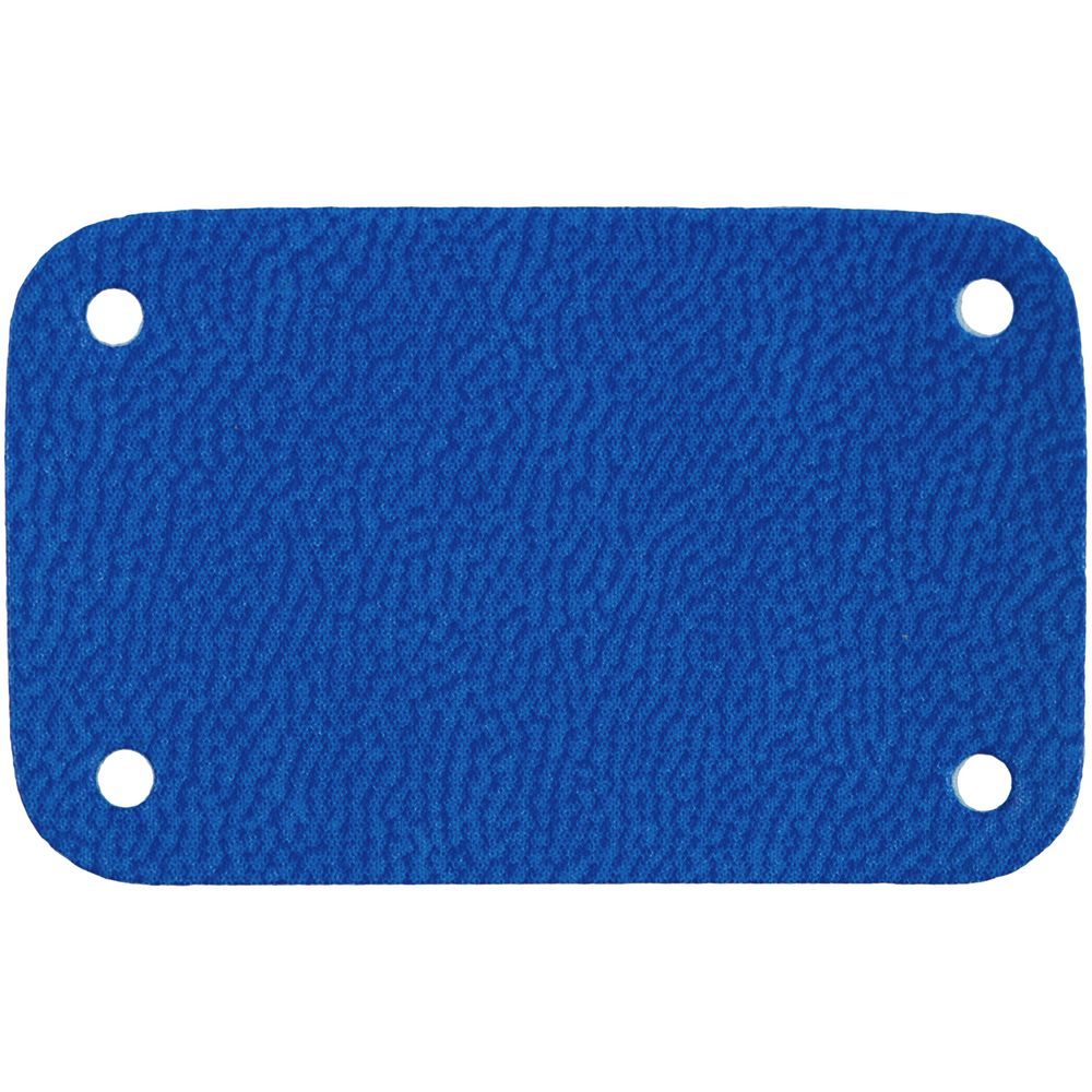 Лейбл Eta Latte, S, синий с логотипом