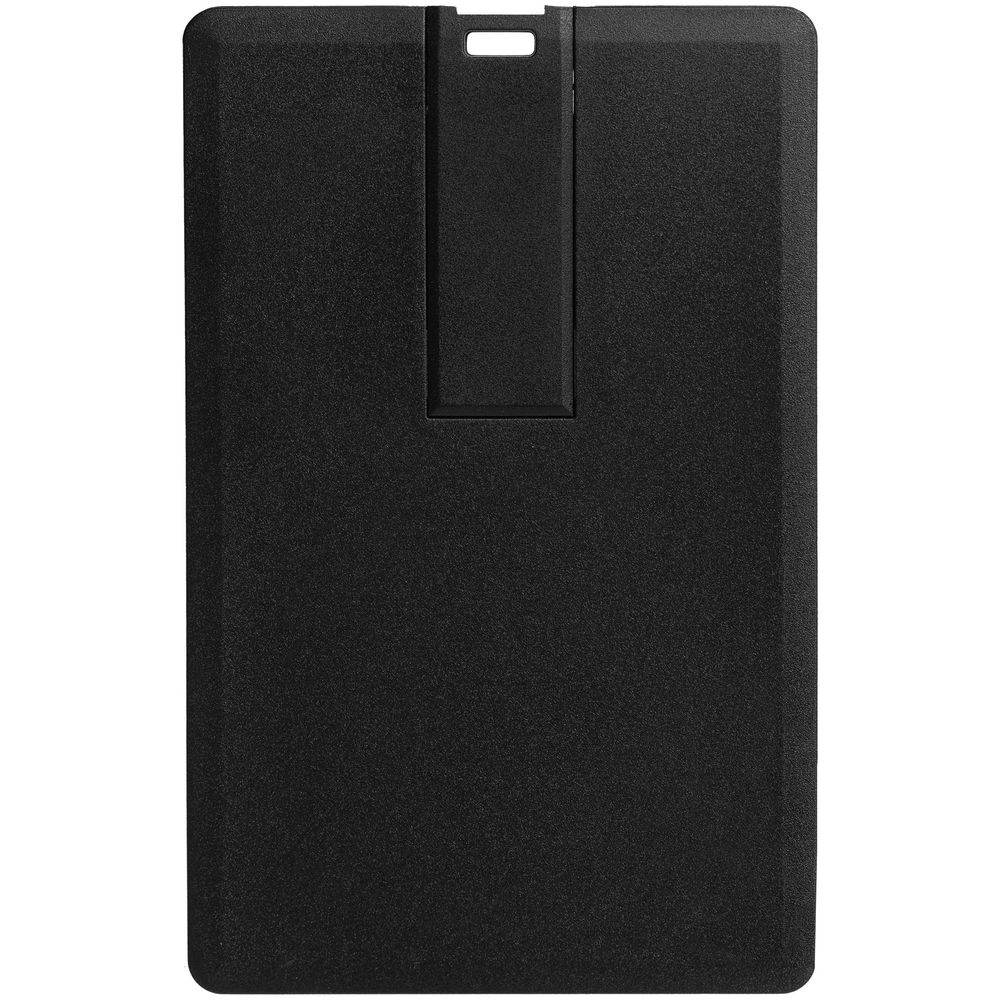 Флешка Card, 8 Гб, черная с логотипом