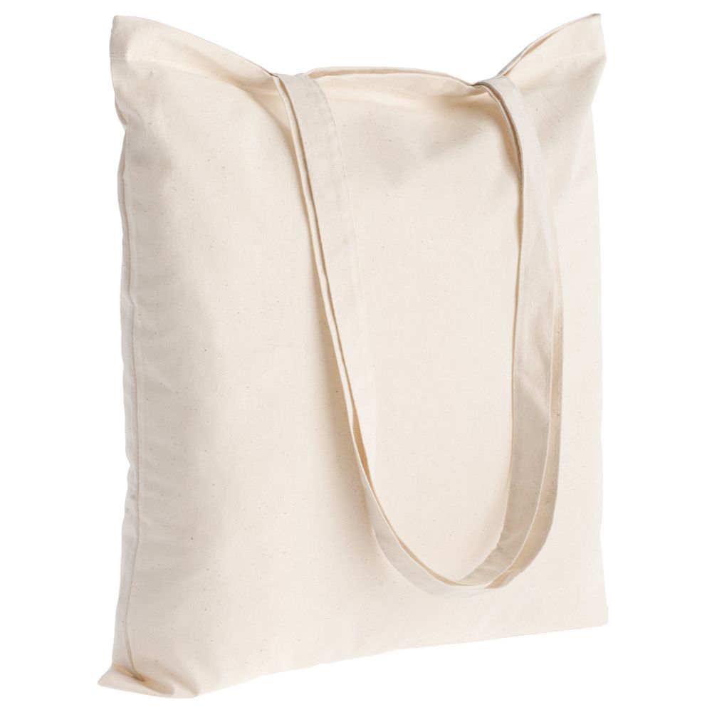 Холщовая сумка Optima 135, неокрашенная с логотипом