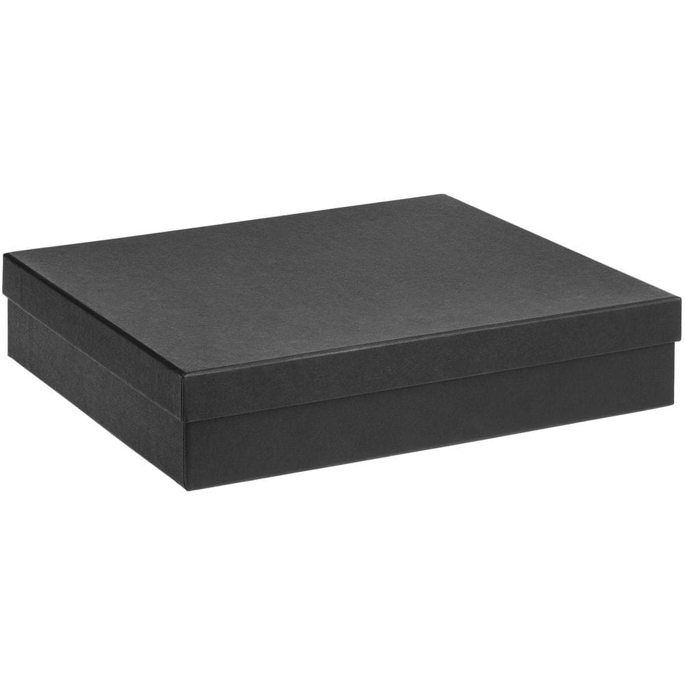 Коробка Giftbox, черная с логотипом
