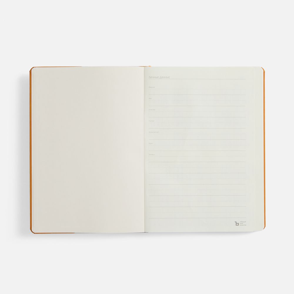 Ежедневники с логотипом с печатью логотипа. Ежедневник Urban Hard, недатированный по цене 892 ₽ руб. (артикул 72079.20) Ежедневник Urban Hard, недатированный, оранжевый