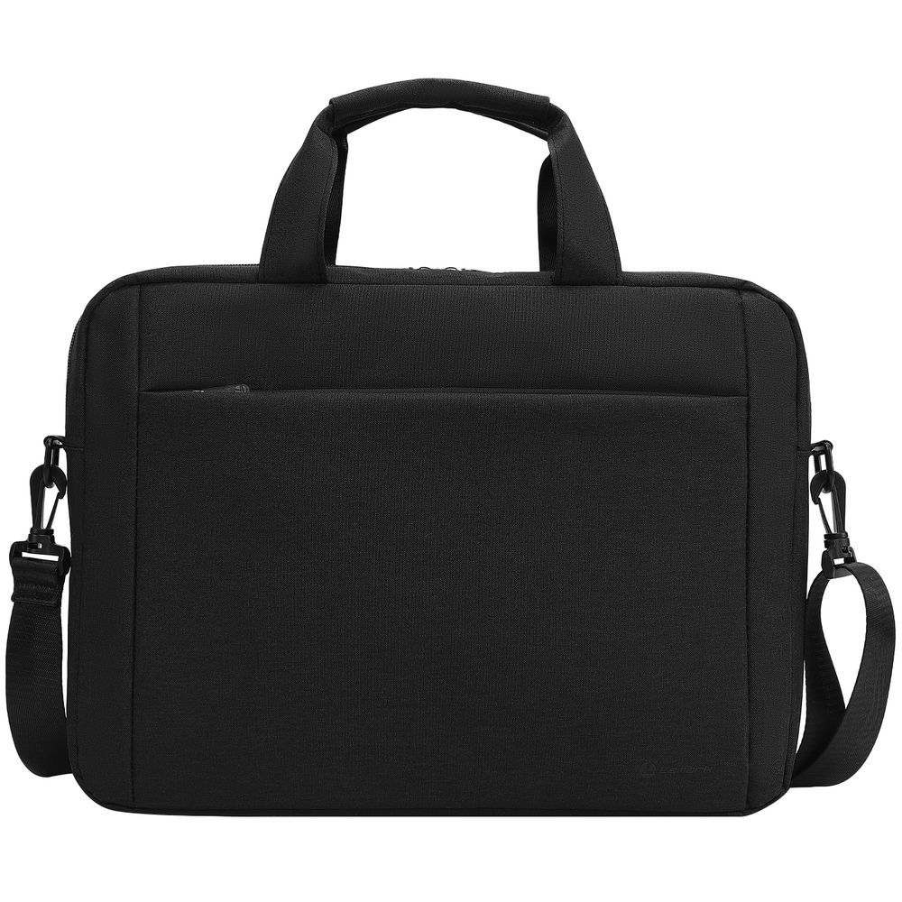 Сумка для ноутбука L225, черная с логотипом