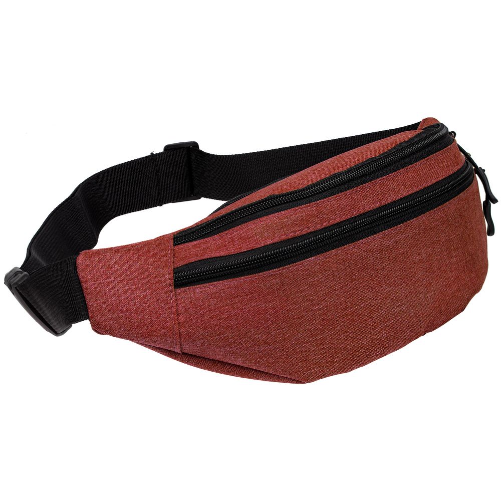 Поясная сумка Kalita, бордовая с логотипом