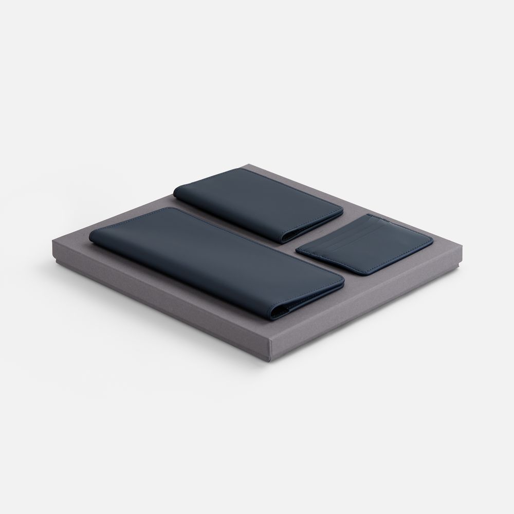 Набор Alaska Trio, синий с логотипом