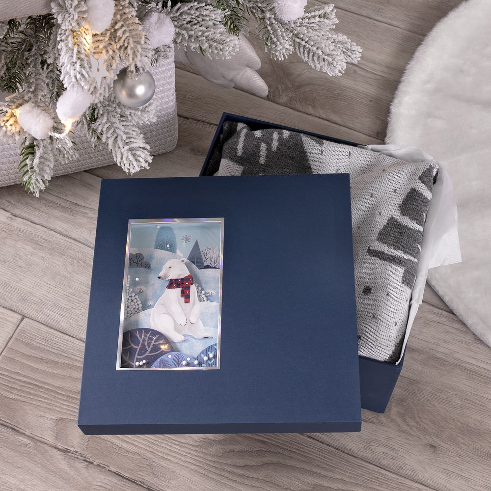 Коробка The Blue Bear, M с логотипом