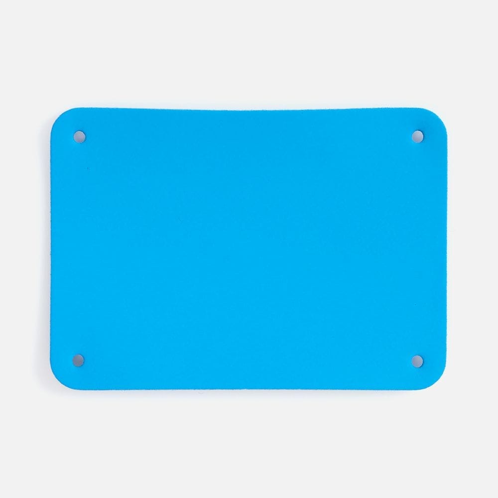 Лейбл Eta Soft Touch, XL, голубой с логотипом