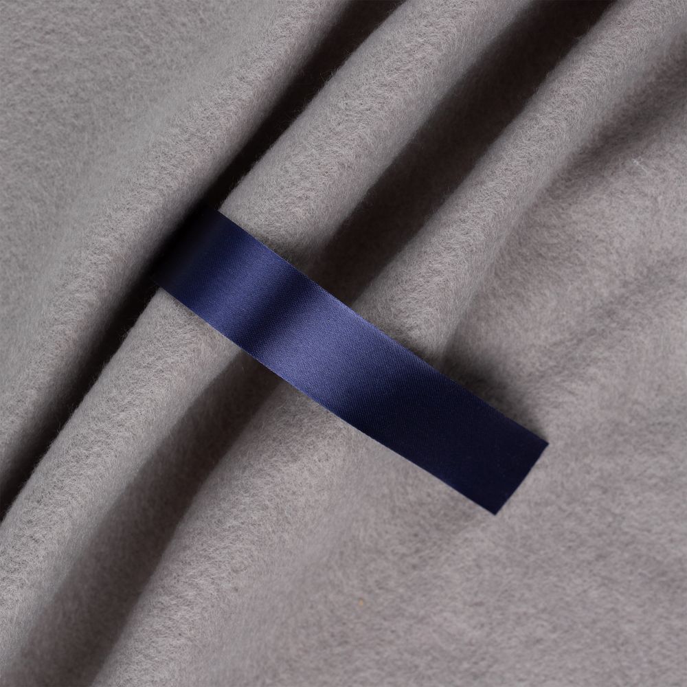 Лента сатиновая Satin 20 XXL, темно-синяя, 230 см с логотипом