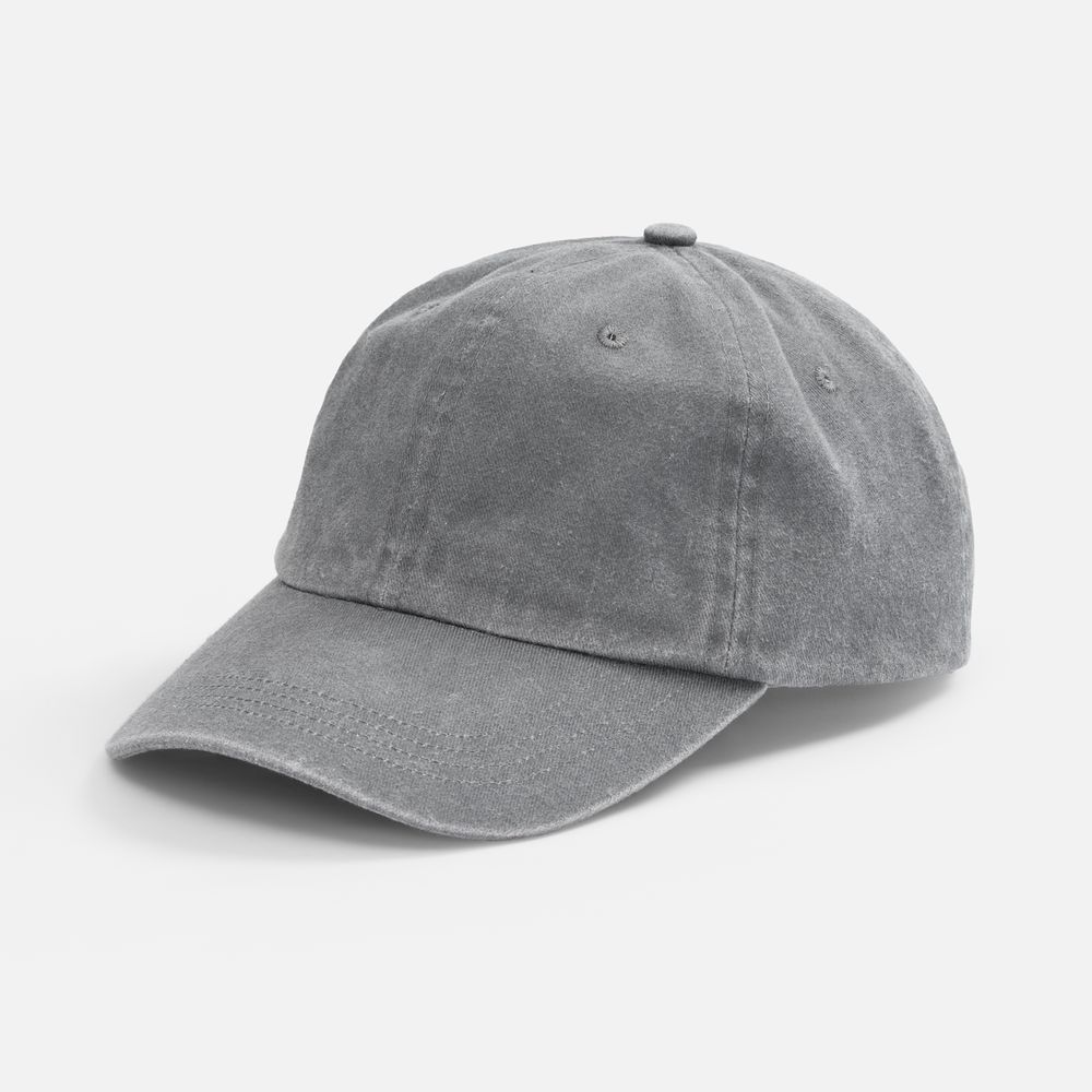 Бейсболка Berwi, серая с логотипом