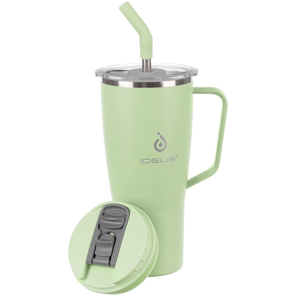 Термостакан Kasumigaoka, зеленый с логотипом