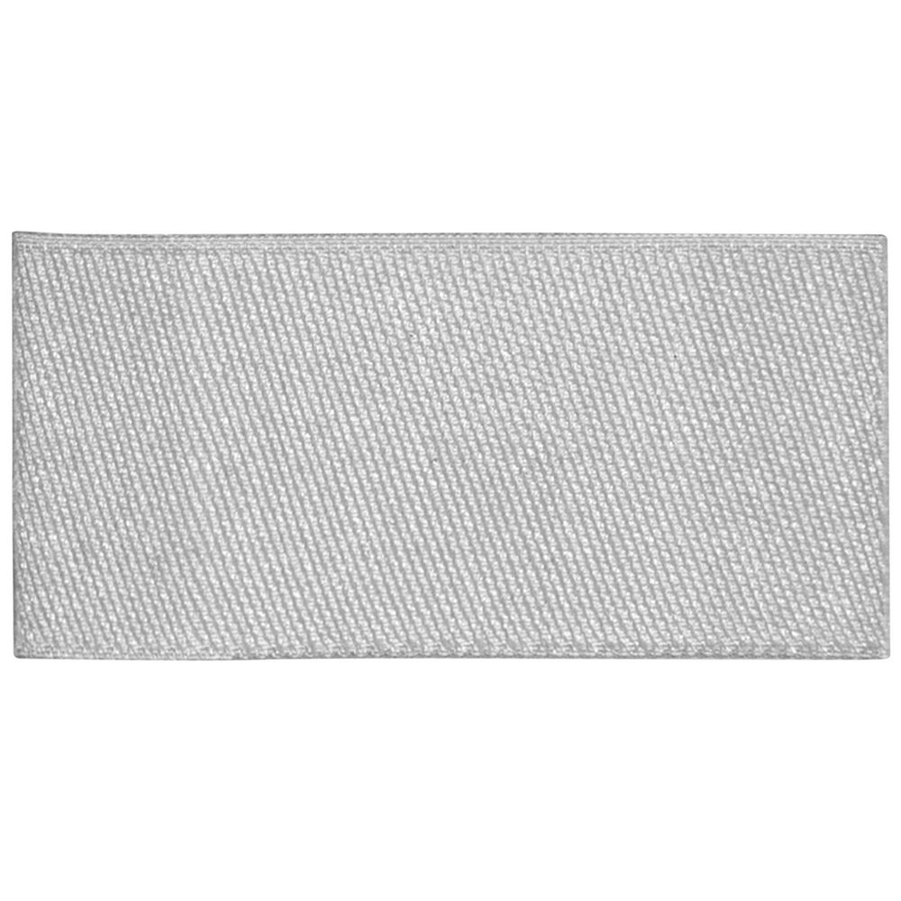 Лейбл тканевый Epsilon, XXS, светло-серый с логотипом