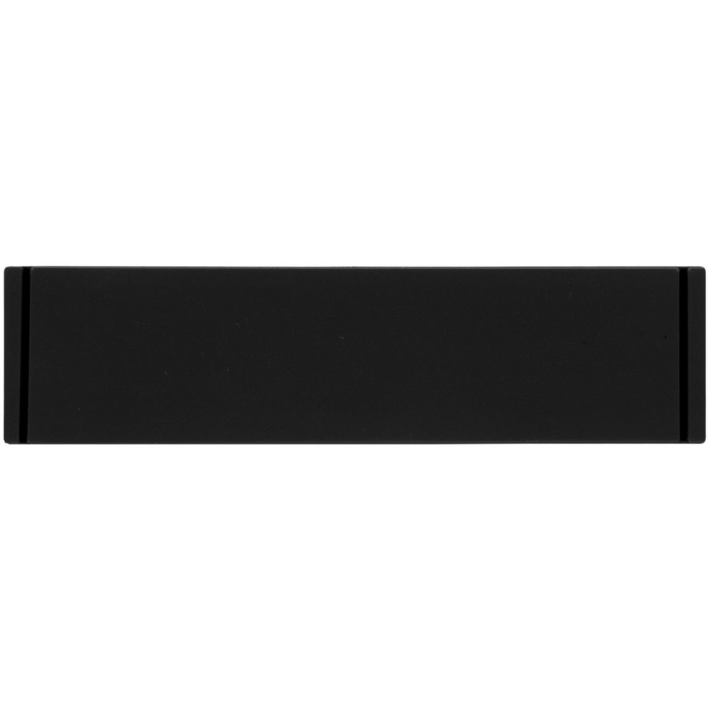 Лейбл из ПВХ Dzeta, S, черный с логотипом