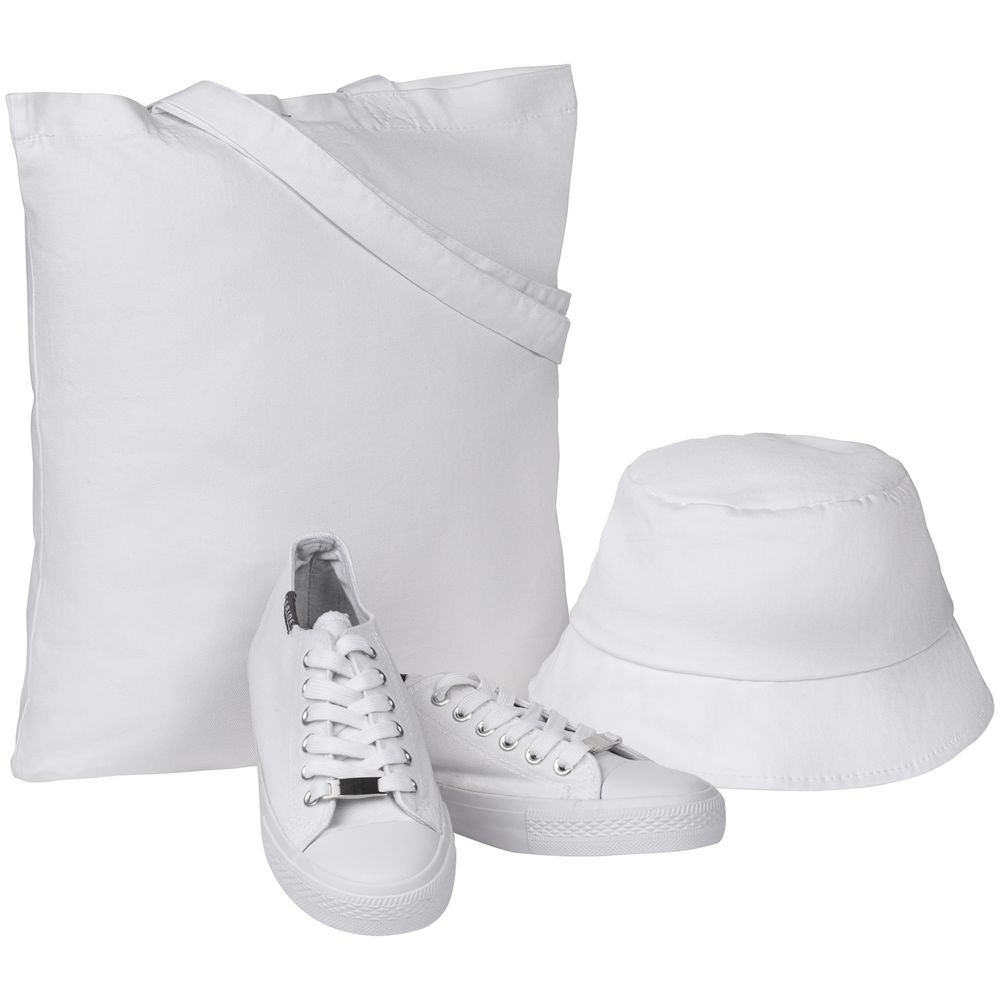 Набор Summertime, белый с логотипом